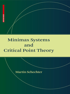 cover image of Minimax Systems and Critical Point Theory